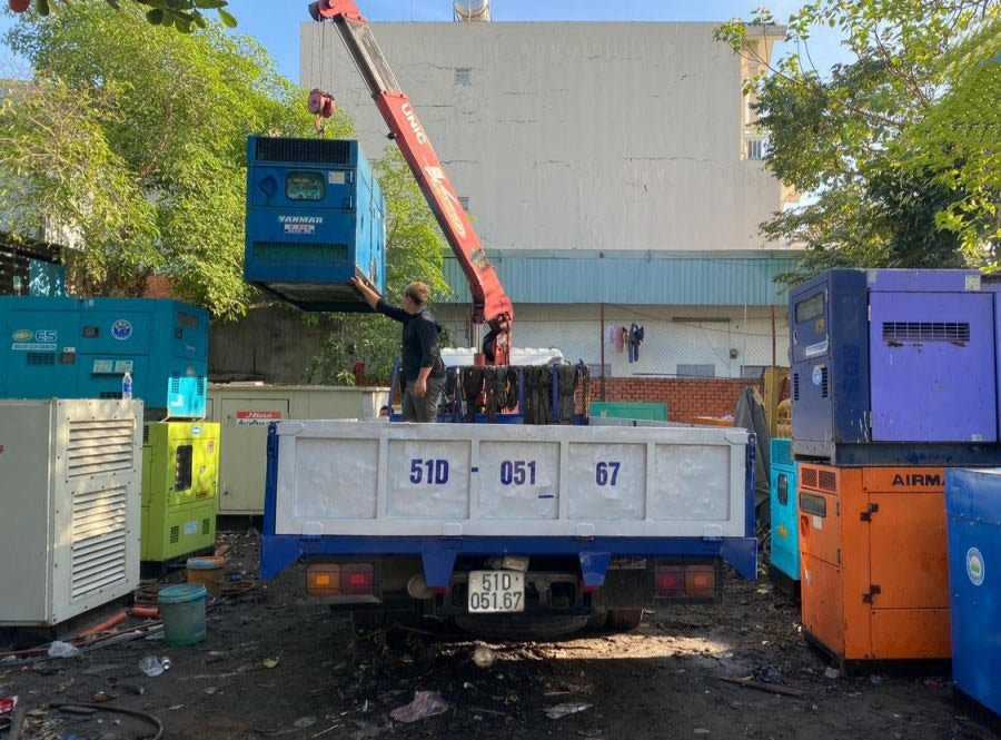 Cho thuê máy nổ phát điện Vinh Nghệ An